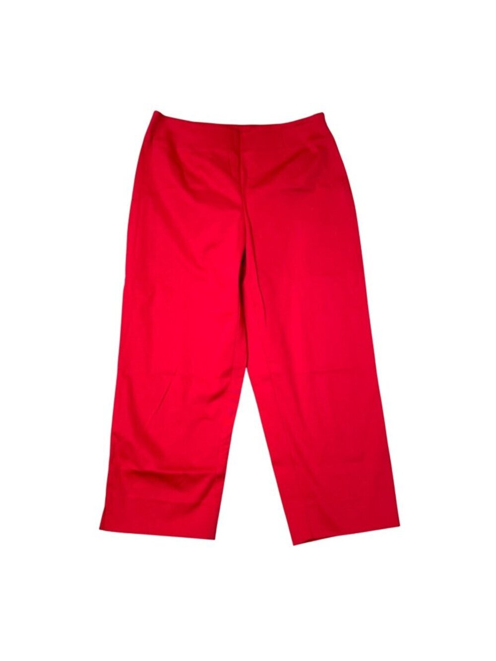 Boston Proper Women's 6 Red Chino Capri Pants C0683